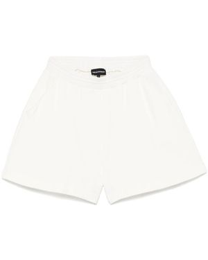 Emporio Armani Organic Cotton Shorts - White
