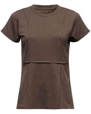 MM6 by Maison Martin Margiela T-Shirts And Polos - Brown