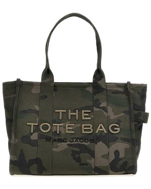 Marc Jacobs The Tote Bag Large Canvas Tote - Black