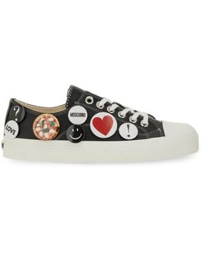 スニーカー Moschino Sneakers With Pins Moschino Sneakers for Women | Online Sale up to 69% off | Lyst