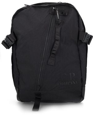 C.P. Company "Plain Paper Touch" Backpack - Black