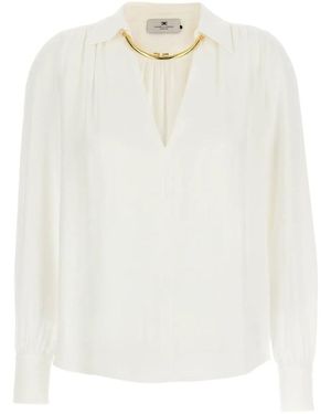 Elisabetta Franchi Blouse - White