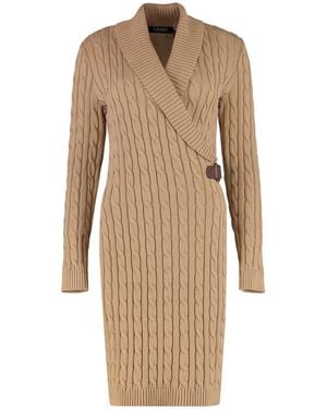 Ralph Lauren Knitted Dress - Natural
