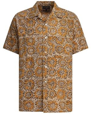 Beams Plus "Sun Flower" Shirt - Brown