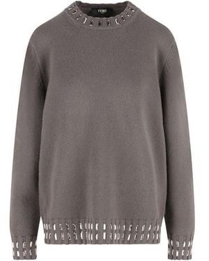 Fendi Jerseys - Gray