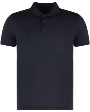 Rrd Technical Oxford Fabric Polo Shirt - Black