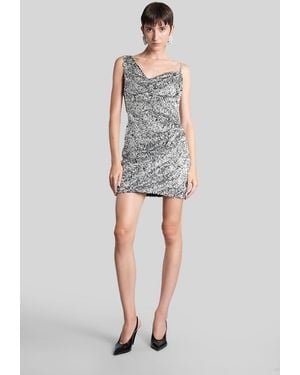Area Mini Dress - Metallic