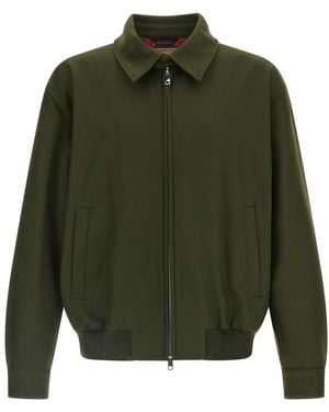 Baracuta 'melton G18' Jacket - Green