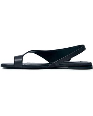 TOTEME Leather Sandals - Blue