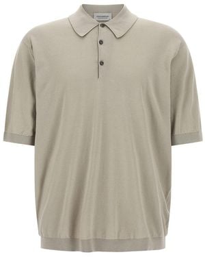 John Smedley 'Isis' Polo Shirt - White