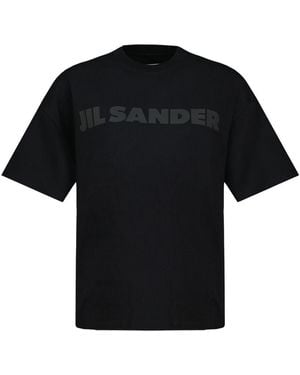 Jil Sander Cn Ss T-Shirt - Black