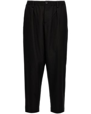 Marni Tropical Wool Pants - Black