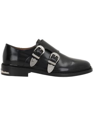 Toga Virilis Flat Shoes - Black