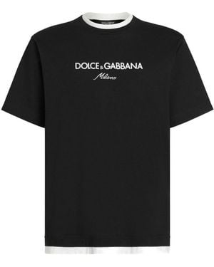 【関税&送料込み】Dolce & Gabbana T-Shirt Dolce & Gabbana Short sleeve t-shirts for Men | Online Sale