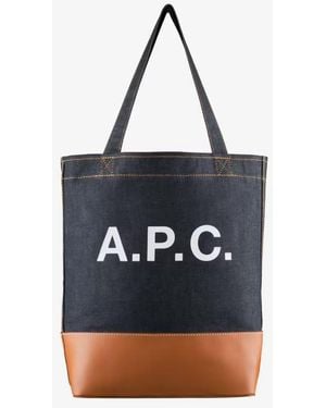 A.P.C. Bags - Blue