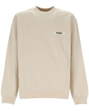 Jacquemus Sweatshirts - Natural