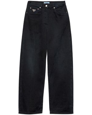 Women's Prada Wide-leg jeans | Lyst