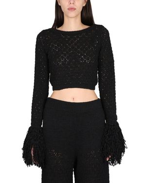 ROTATE BIRGER CHRISTENSEN Structured Mesh - Black