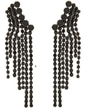 Isabel Marant "Wild Shore" Dangle Earrings - Black