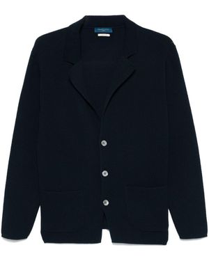 Daniele Fiesoli Elegant Cotton Blazer - Blue