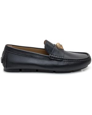 Versace Leather Loafer - White