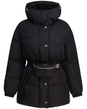 Prada Re-Nylon Down Jacket - Black