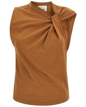 Isabel Marant 'Nayda' Top - Brown