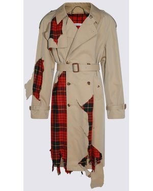 McQueen Cotton Trench Coat - Brown