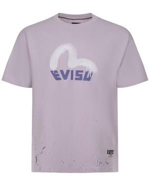Evisu T-Shirts And Polos - Purple