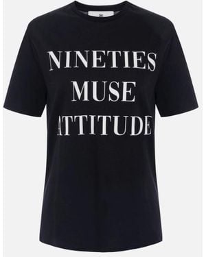 Elisabetta Franchi T-Shirts And Polos - Black