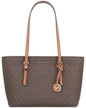 Michael Kors Quinn Media Tote Bag - Brown