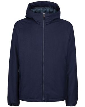 Sease Hooded Full Zip Jacket - Blue