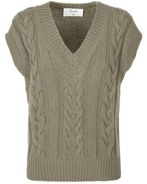TOOK Knitted Vest - Green