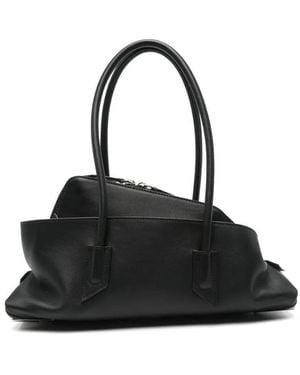 The Attico "The Walk Small" Top Handle Bag Bags - Black