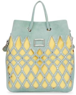 Roger Vivier Queeny Tote Bag - Yellow