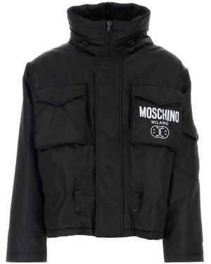 Moschino Nylon Padded Jacket - Black