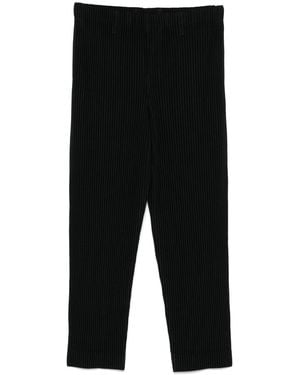 Homme Plissé Issey Miyake Trousers - Black