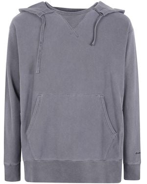 Snow Peak "Garment Dyed" Hoodied - Grey