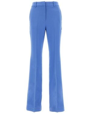 Michael Kors Cerulean Triacetate Blend Pant - Blue