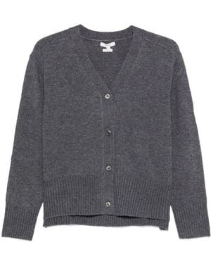 Yerse Daff V-Neck Cardigan - Grey