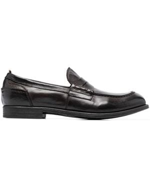 Officine Creative Calf Leather Mocassins - Black