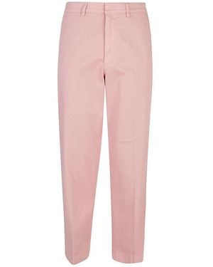 Department 5 Wide Leg Pants - Pink