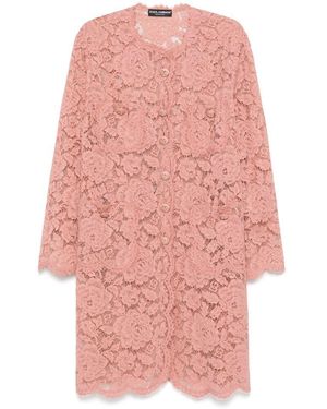 Dolce & Gabbana Coats - Pink