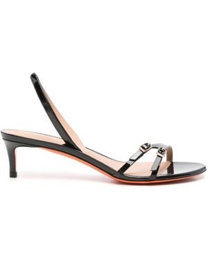 Santoni Sandals - Metallic