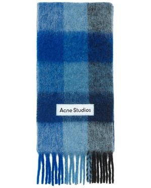 Acne Studios Scarf - Blue