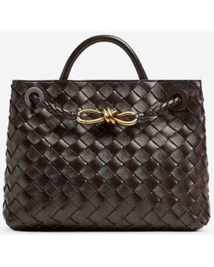 Bottega Veneta Small Andiamo Bag - Brown