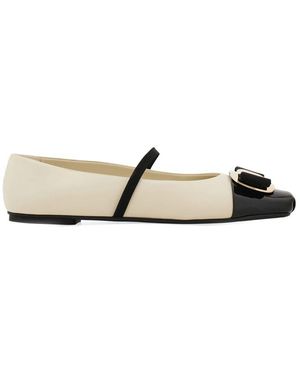 Ferragamo Flat Shoes - White