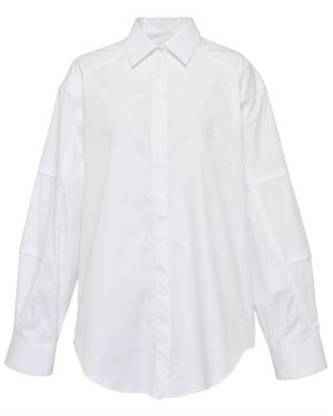 MSGM Shirt With Logo - White
