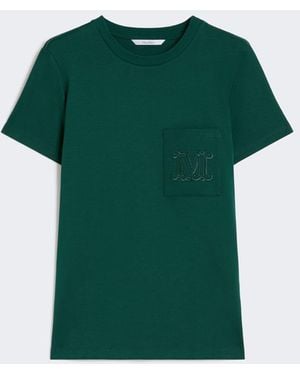 【関税＆送料込み】Max Mara Bow-Print Cotton T-Shirt Clothi P01079629.jpg