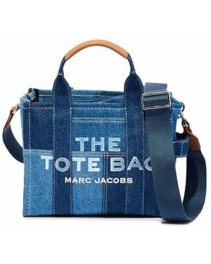 Marc Jacobs The Denim Small Tote Bags - Blue